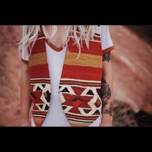 Vintage western style vest